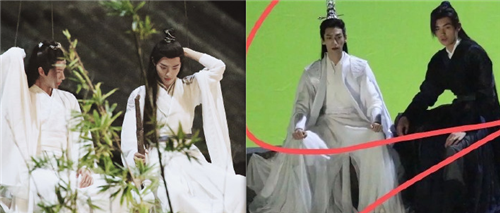 皓衣行屋顶戏份曝光 博君一肖粉丝宇宙起源论引人不满