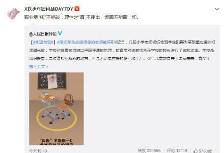 饭圈文化问题 肖战转发人民日报再发声：职业底