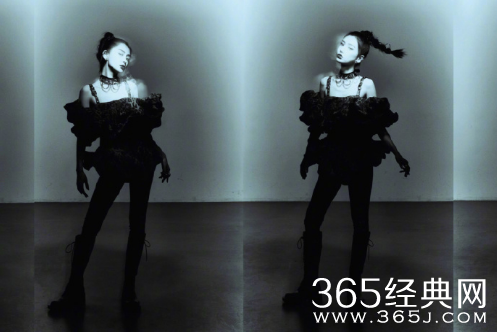 Angelababy朋克造型 时尚造型登《OK!精彩》新刊封面