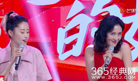 谢娜模仿刘敏涛唱红色高跟鞋 也太像了吧