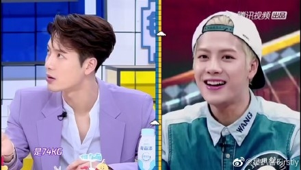 王嘉尔体重锐减，瘦的很明显