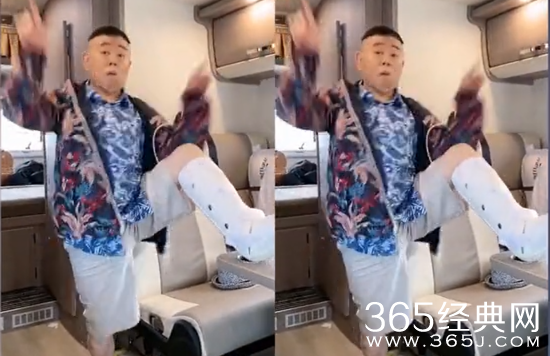 潘长江骨折打石膏跳《无价之姐》