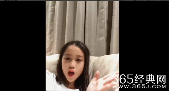 钟丽缇女儿录视频给孟佳打call  网友直呼“太可爱了”