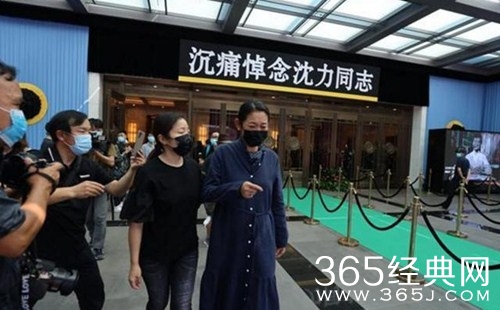 沈力遗体告别仪式在八宝山举行，央视众主持现身悼念