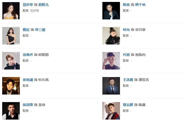 《梦华录》人物关系介绍