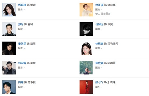 《重紫》人物关系介绍