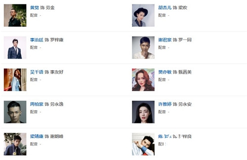 《狮子山下的故事》人物关系介绍