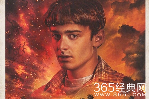 《怪奇物语》威尔的画