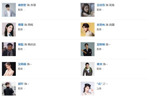 《云中谁寄锦书来》人物关系