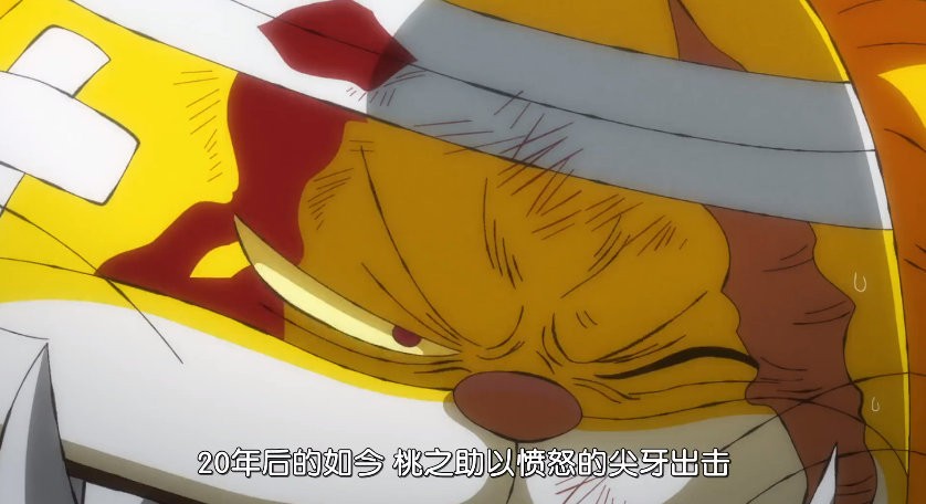 《海贼王》1050话《双龙互搏 桃之助的觉悟》预告 ​​​