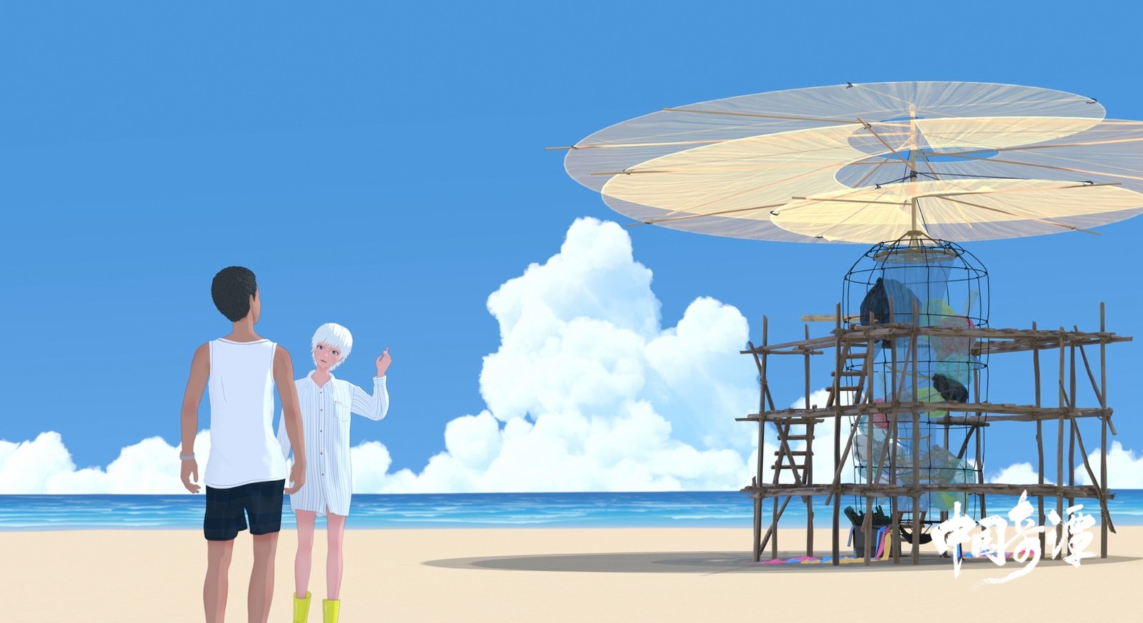 《中国奇谭》第六集「飞鸟与鱼」高清电脑桌面壁纸分享