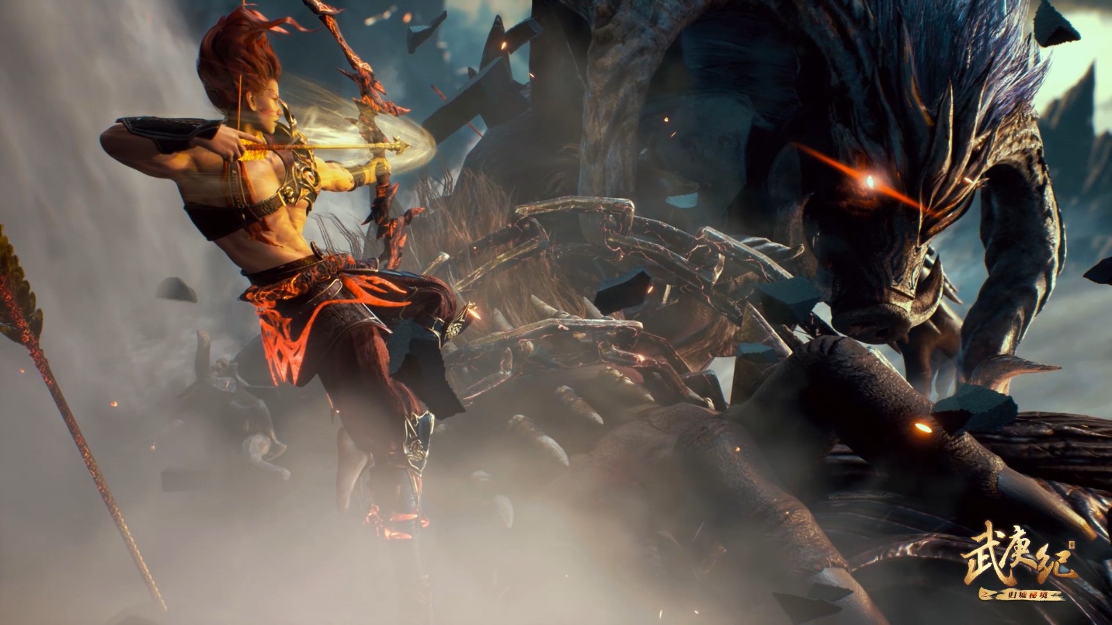 《武庚纪》第四季30集「太阳陨落的山谷」今日更新，诸神混战