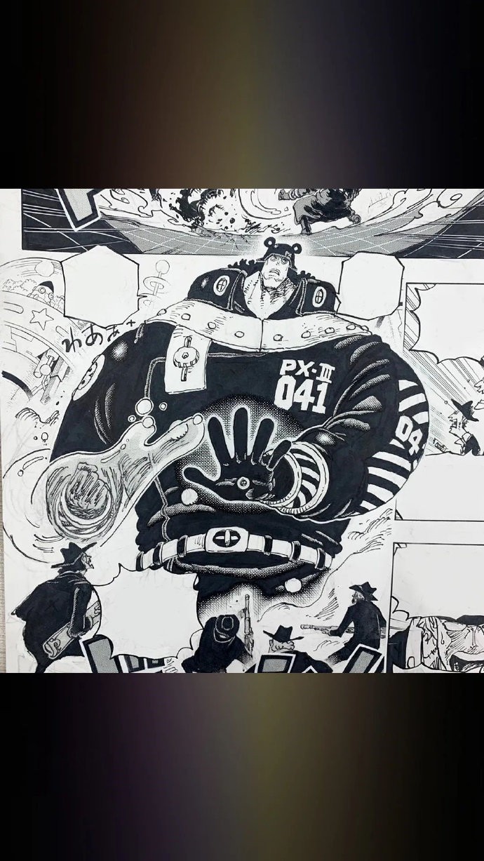 《海贼王》1074话漫画原稿公布