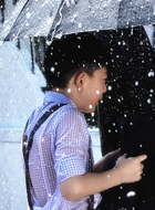 秦孝天（童年）