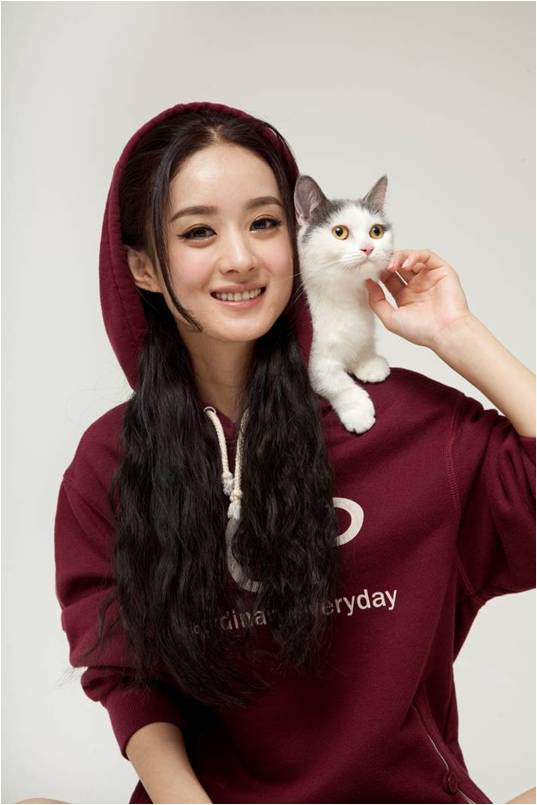 赵丽颖傻白甜清新可爱实力圈粉