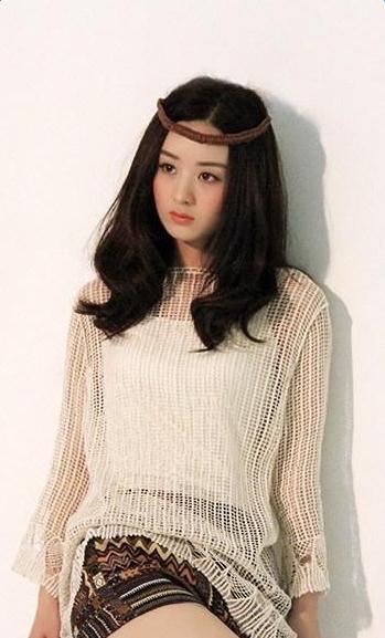 赵丽颖傻白甜清新可爱实力圈粉