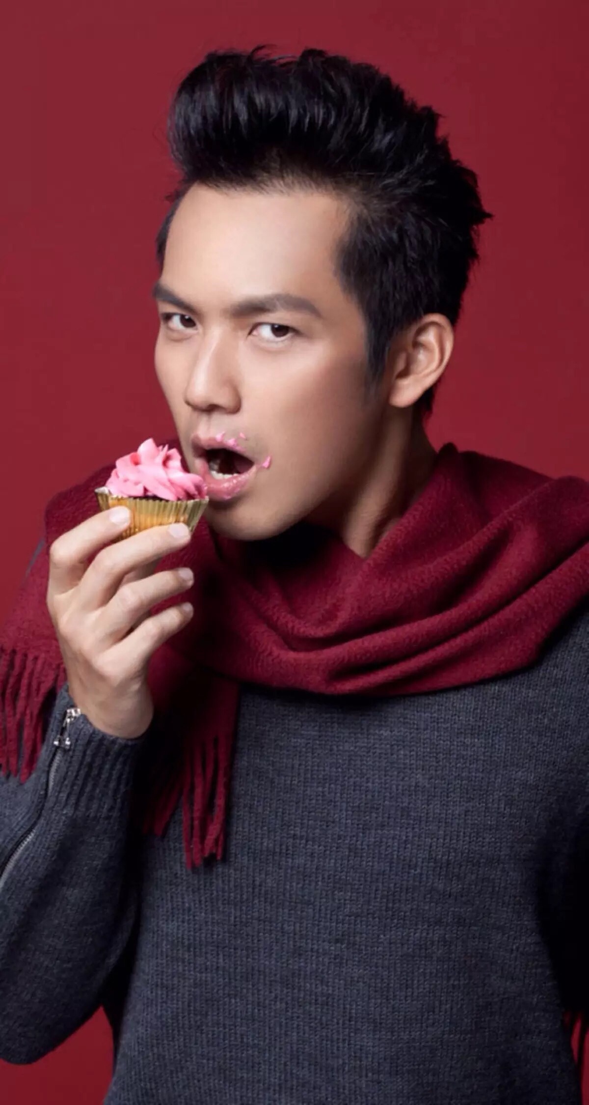 小太阳钟汉良尽显鲜肉本性