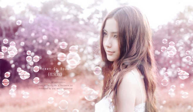 Angelababy唯美浪漫花儿