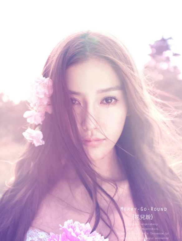 Angelababy唯美浪漫花儿