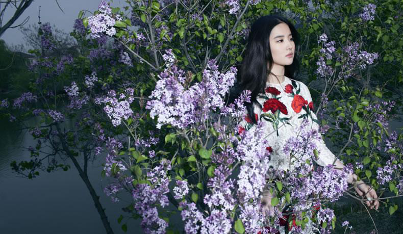 刘亦菲高贵典雅迷人气质写真