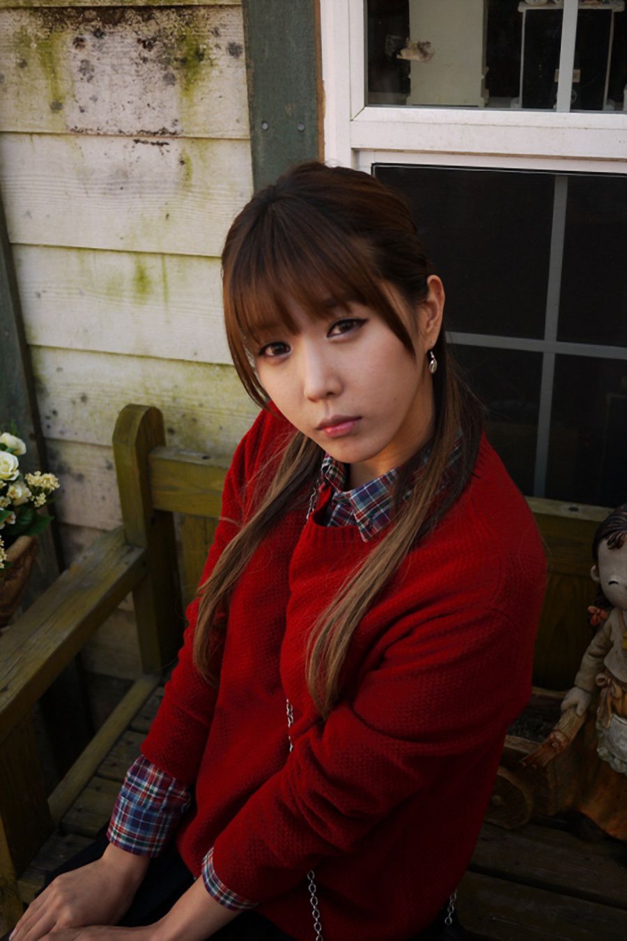 韩国女神许允清纯靓照