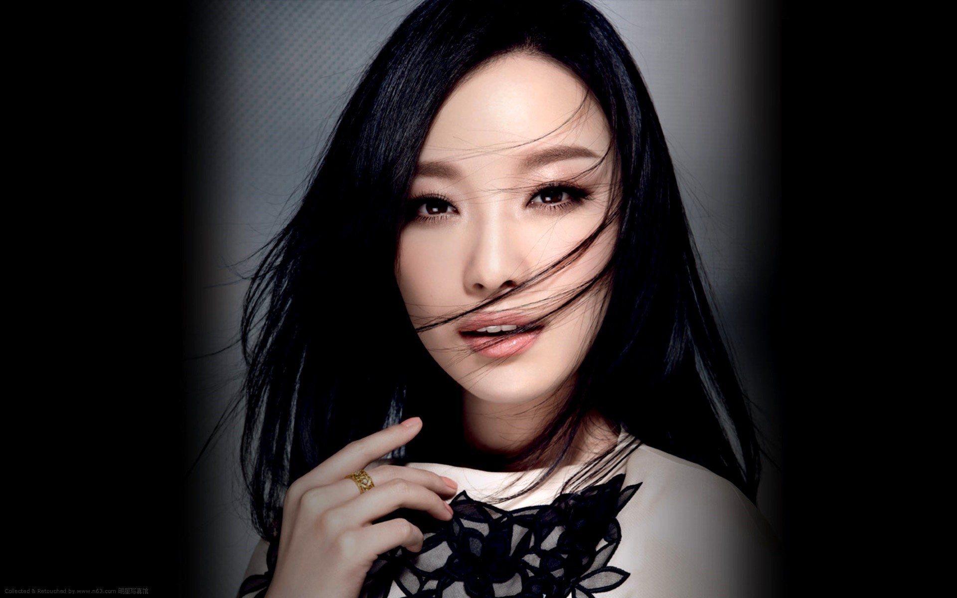 冷艳女神倪妮性感大图