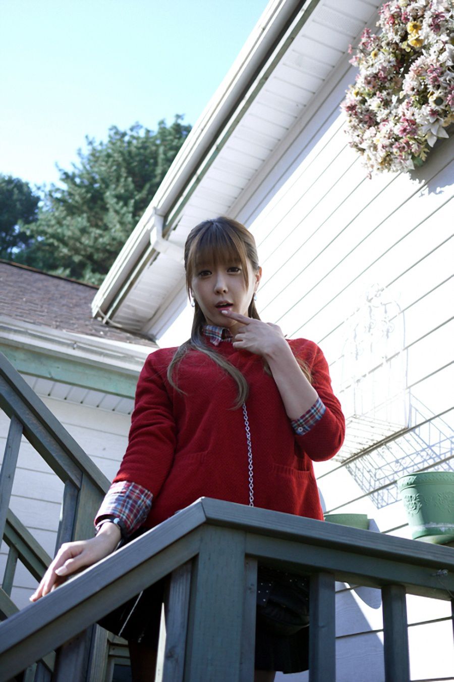 韩国女神许允清纯靓照