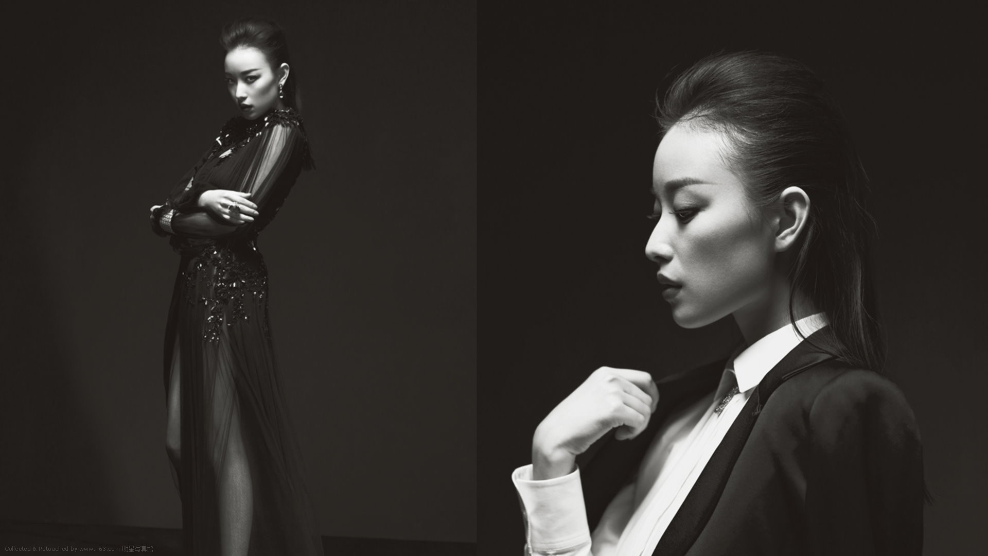 冷艳女神倪妮性感大图