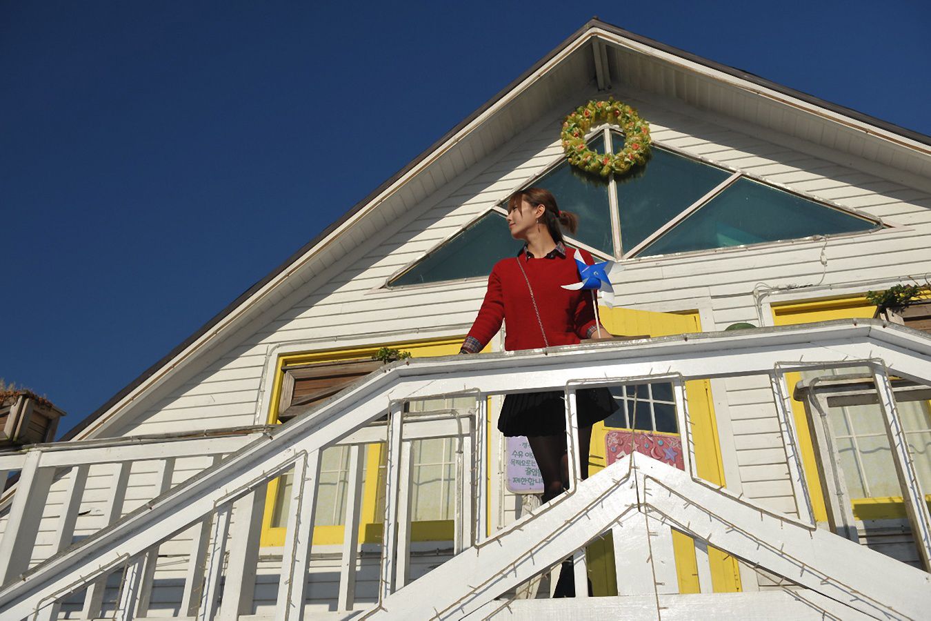 韩国女神许允清纯靓照