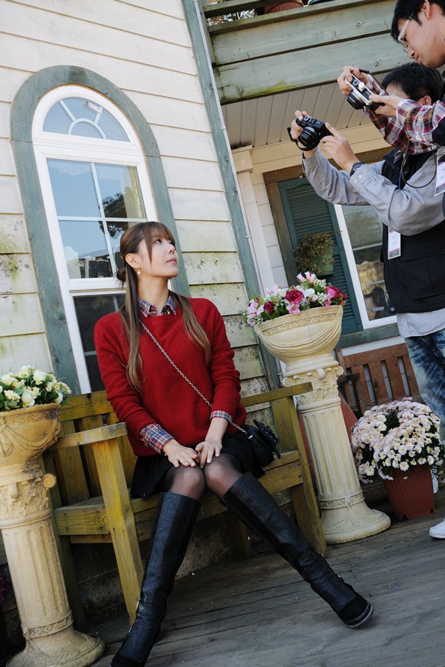 韩国女神许允清纯靓照