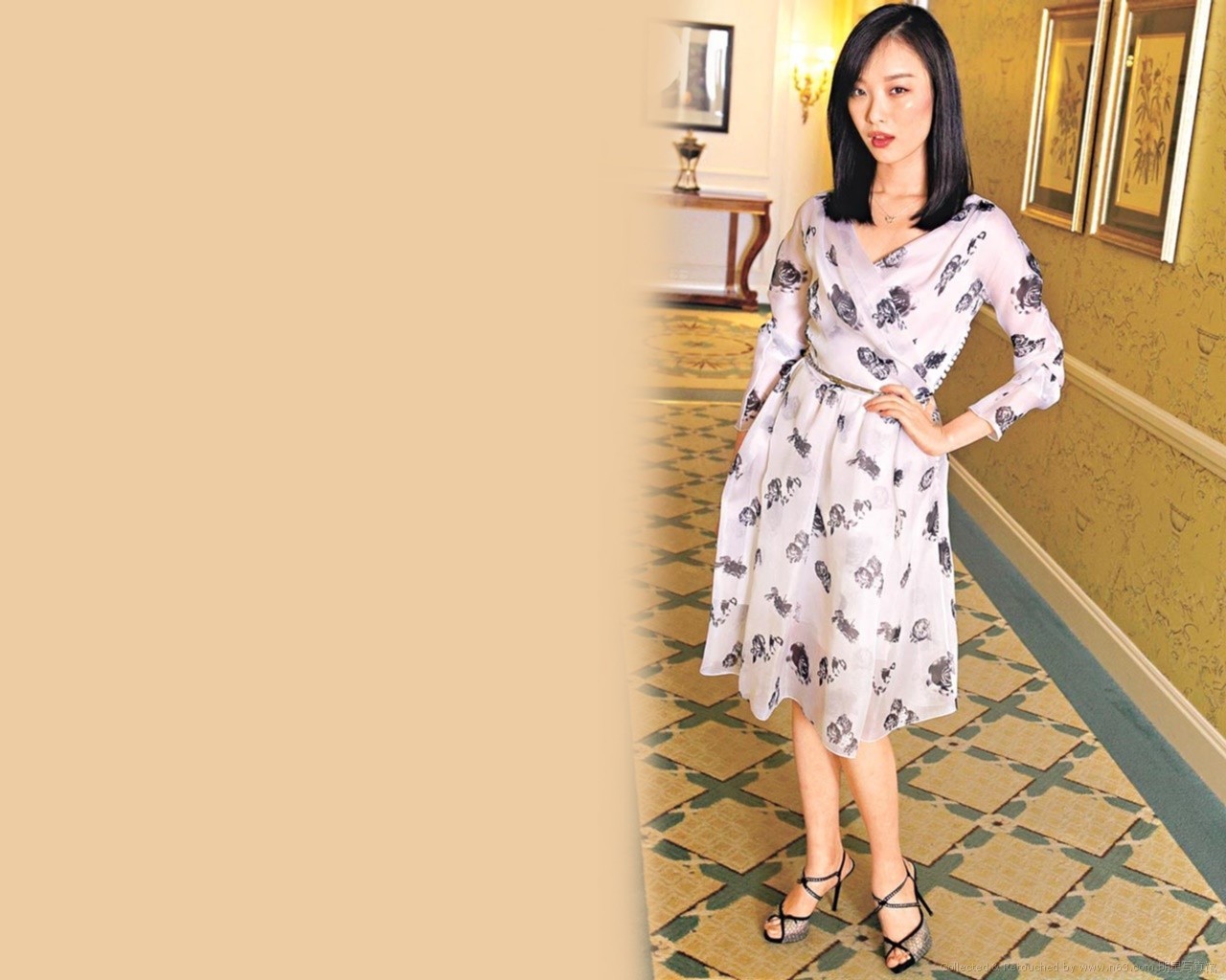 冷艳女神倪妮性感大图