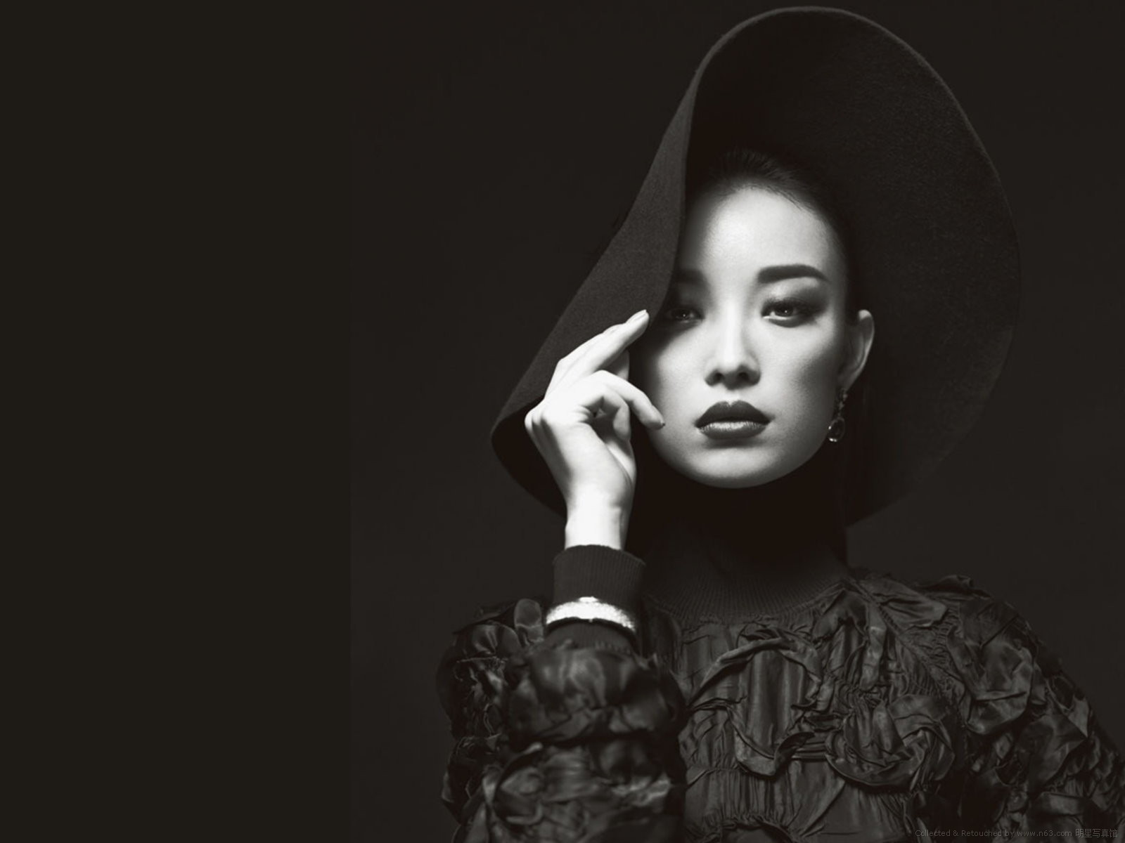 冷艳女神倪妮性感大图