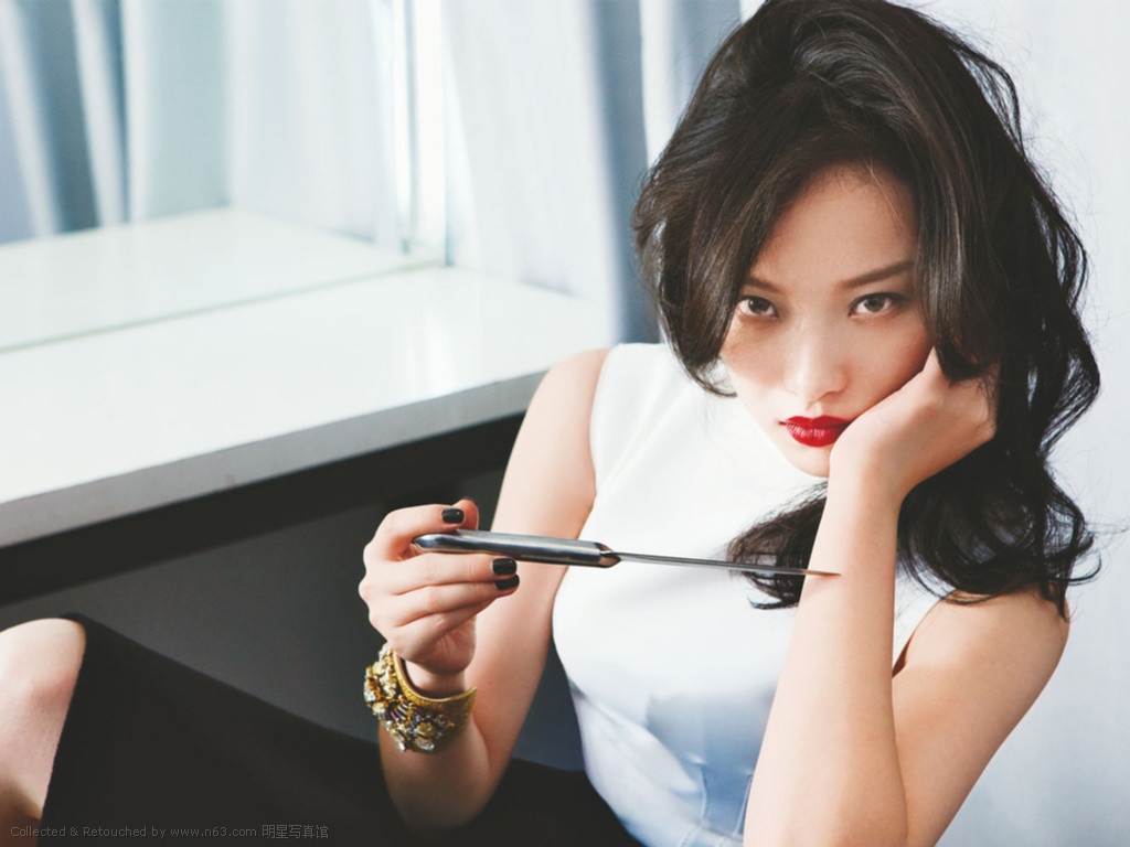 冷艳女神倪妮性感大图