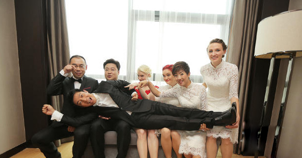 撒贝宁与李白婚纱照曝光