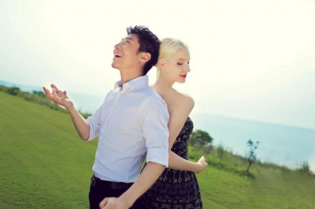 撒贝宁与李白婚纱照曝光