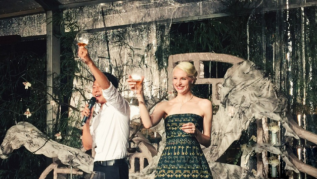 撒贝宁与李白婚纱照曝光