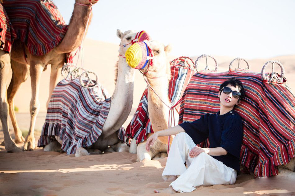 周迅沙漠大片曝光