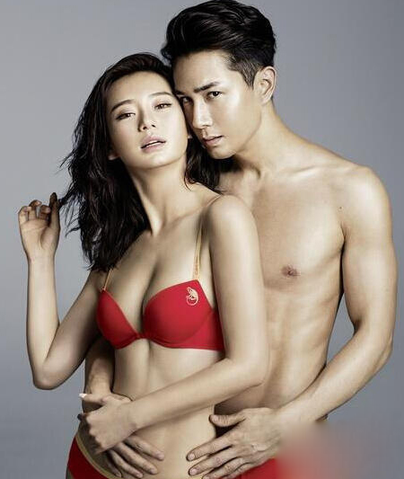 戚薇李承铉夫妇内衣写真