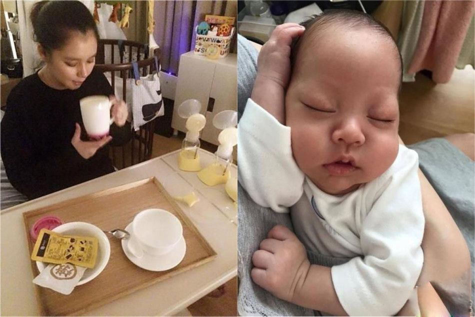 徐若瑄首带爱子拍大片 母子华丽出镜