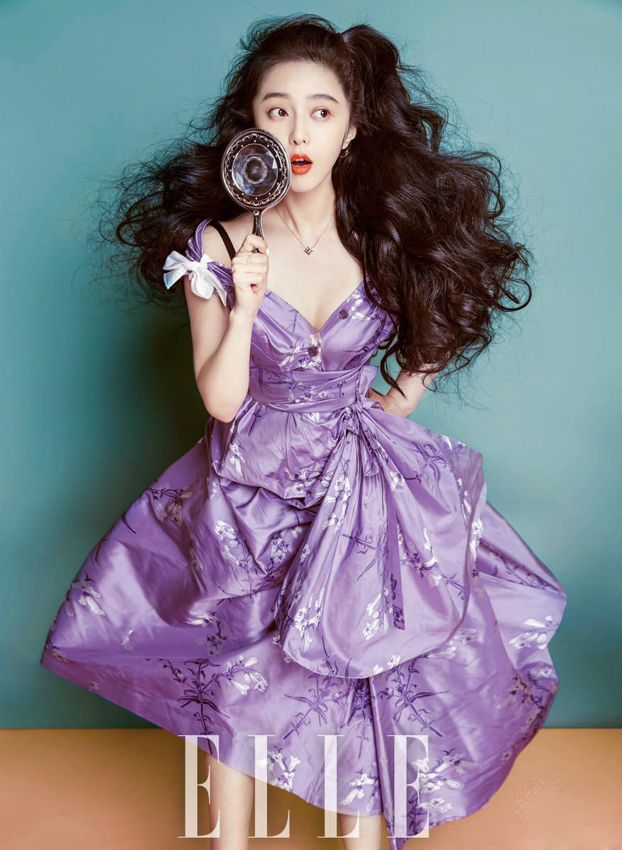 范冰冰丸子头少女力max 原来你是这样的小女孩