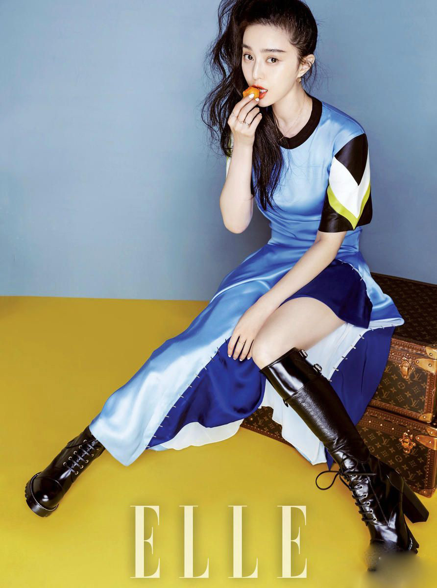 范冰冰丸子头少女力max 原来你是这样的小女孩