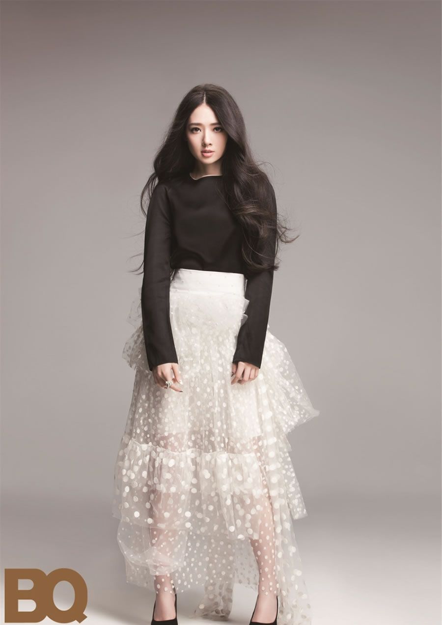 小时代3郭碧婷生日大片 妹花女神清新唯美图