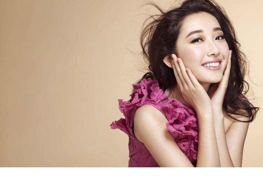 美女演员蒋梦婕时尚优雅气质图片