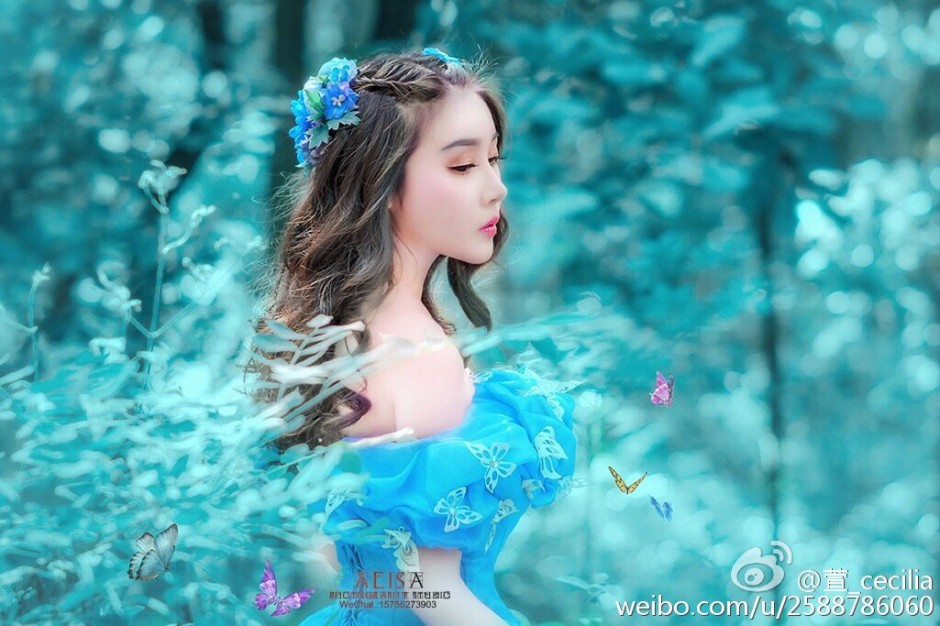 90后百变女神萱萱Cecilia唯美性感写真集