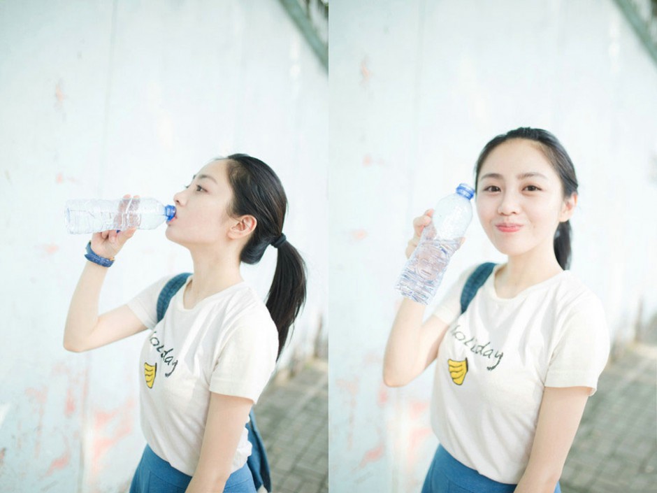 可爱萝莉女神时尚户外街拍