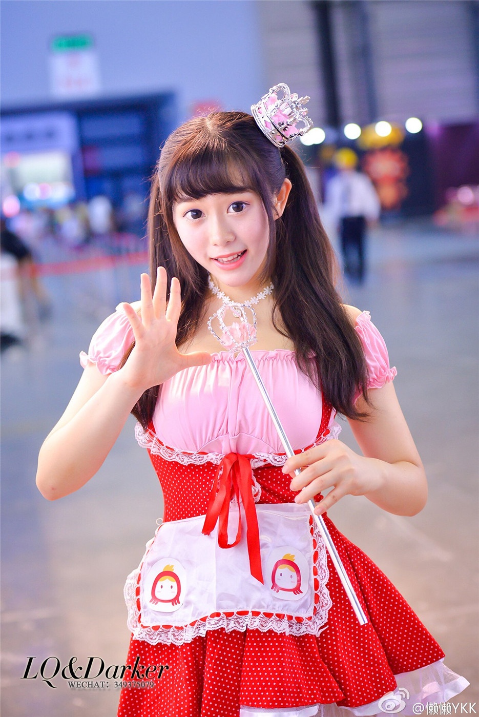 清纯可爱校花懒懒甜美cos写真