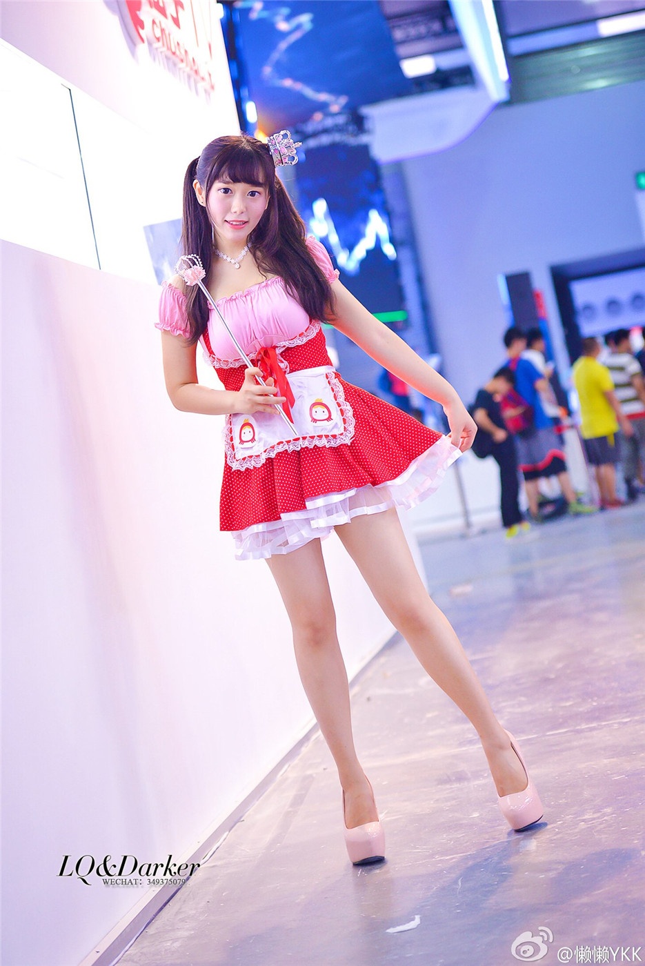 清纯可爱校花懒懒甜美cos写真