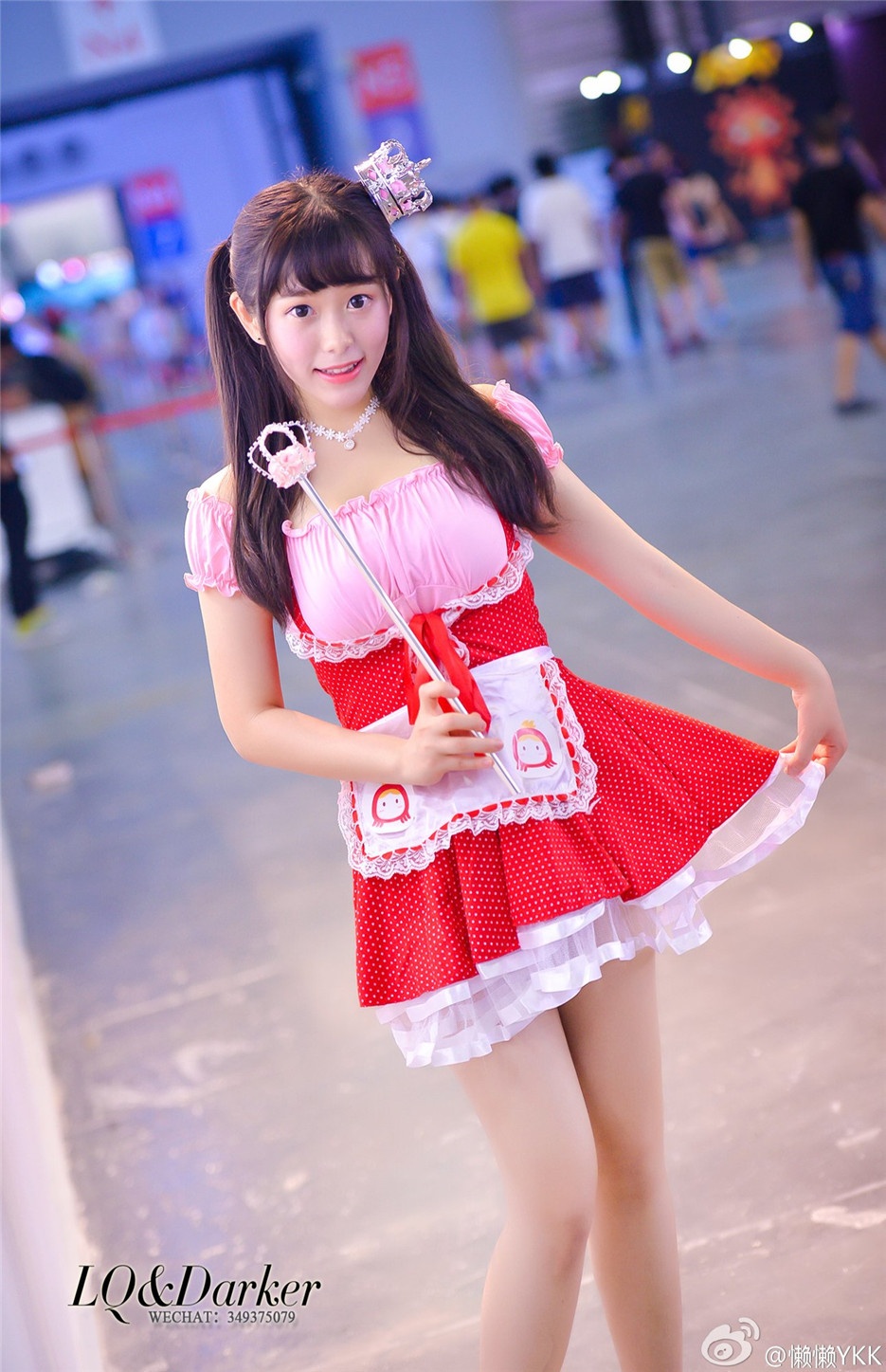 清纯可爱校花懒懒甜美cos写真