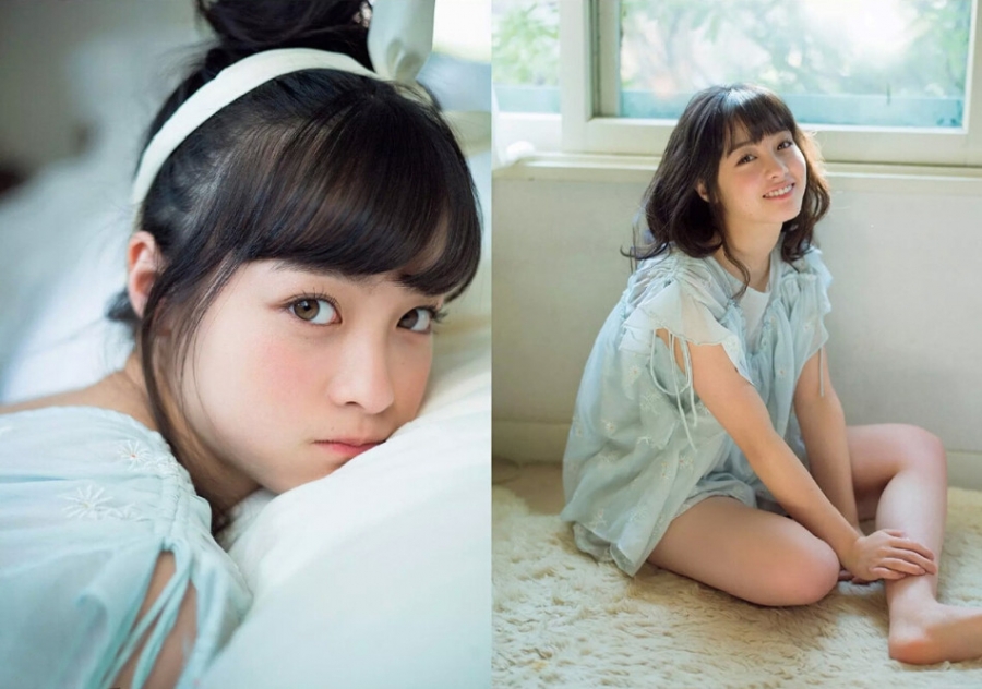 桥本环奈曝新写真 天使般笑容清纯可爱