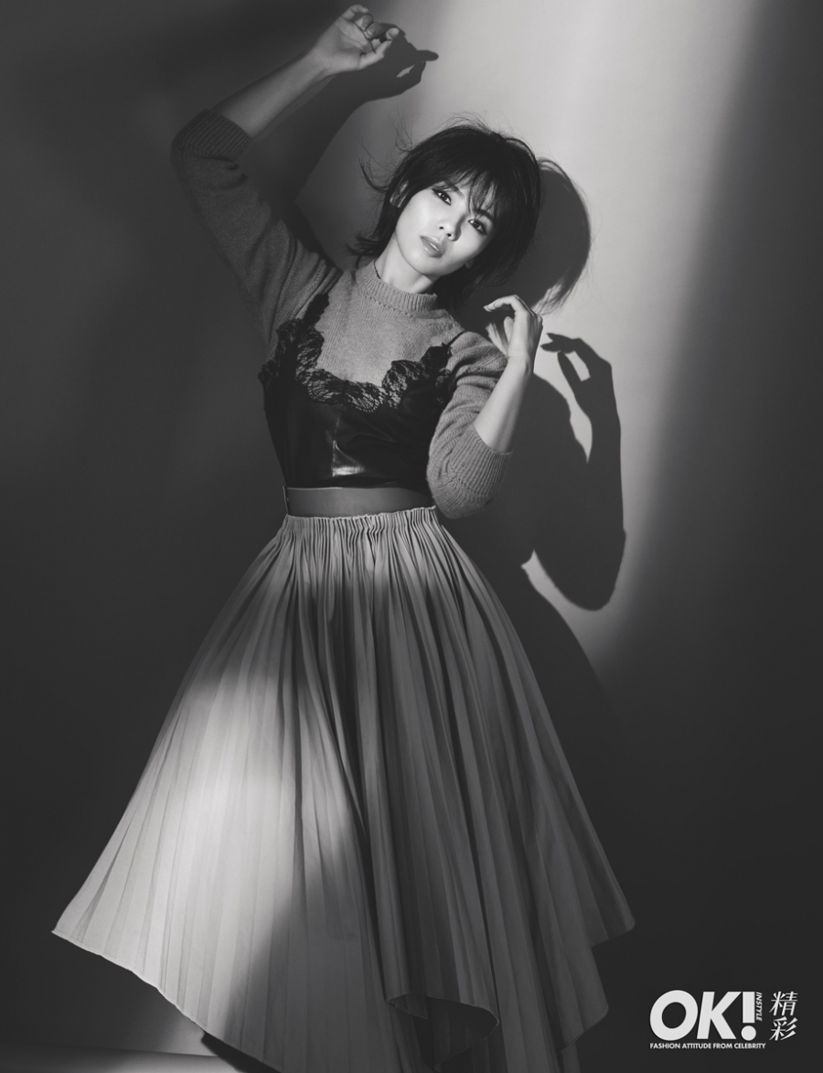 优雅酷帅这很刘涛 登杂志封面显绰约多姿